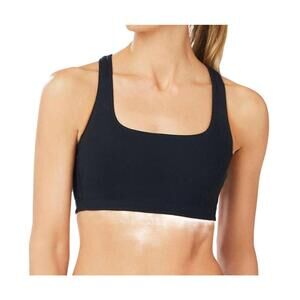NEW SHAPE ACTIVE define low impact sports bra in black